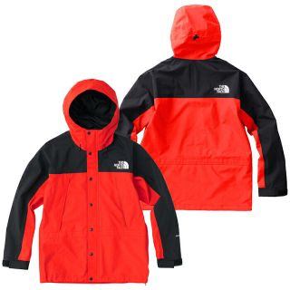 ザノースフェイス(THE NORTH FACE)のXLサイズ ファイアリーレッド マウンテンジャケット(マウンテンパーカー)