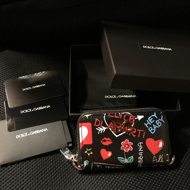 クリアランス純正 DOLCE&GABBANA コインケース カードケース