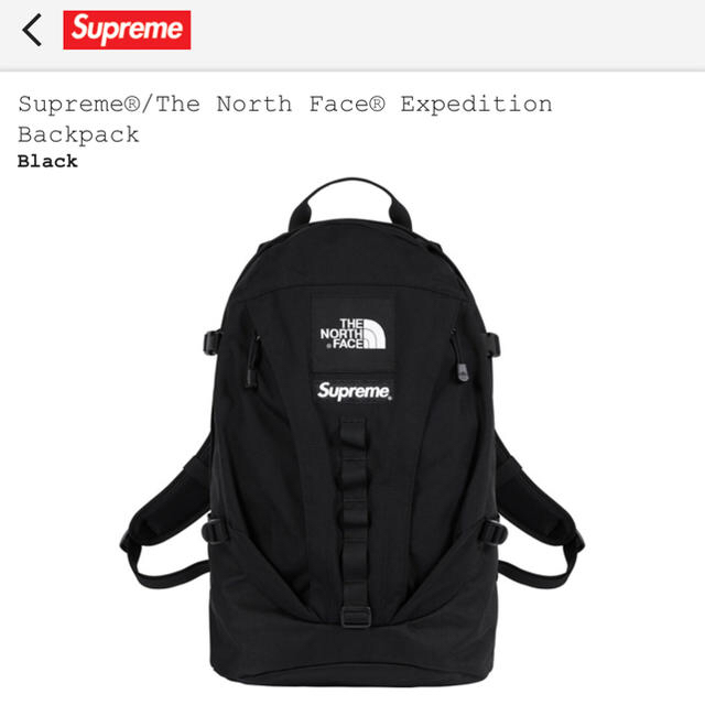 supreme north face expedition backpakc