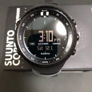 スント(SUUNTO)のSUUNTO スント　コア オールブラック (腕時計(デジタル))