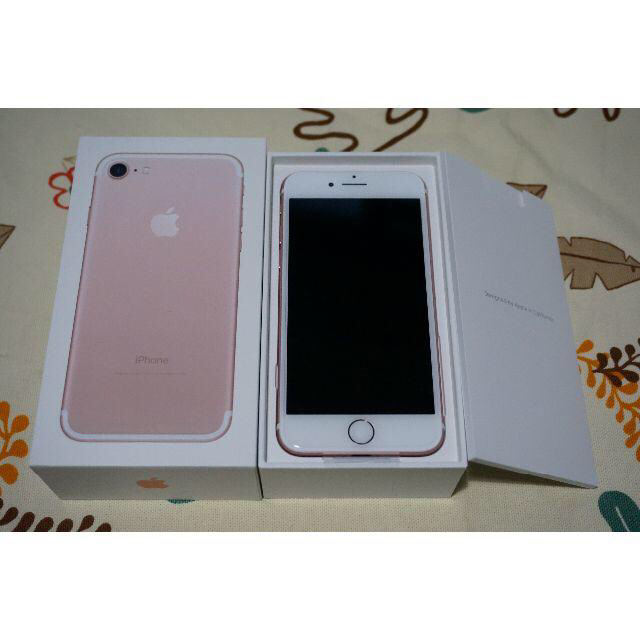 珍しい onebird様用iPhone7 - Apple 32GB SIM ピンクG+ブラック+