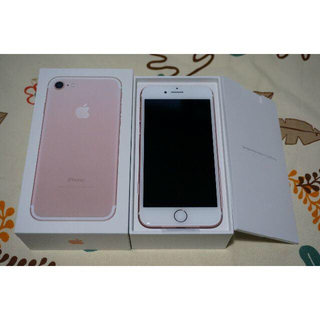 アップル(Apple)のonebird様用iPhone7 32GB ピンクG＋ブラック＋ゴールド SIM(スマートフォン本体)