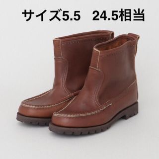 ラッセルモカシン(RUSSELL MOCCASIN)の新品未使用ラッセルモカシン チャッカブーツ 24.5相当定価52920円(ブーツ)