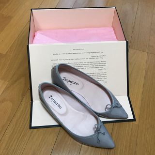 レペット(repetto)のa-trak様専用 ブリジット 39.5 colombe 保証書付き(バレエシューズ)