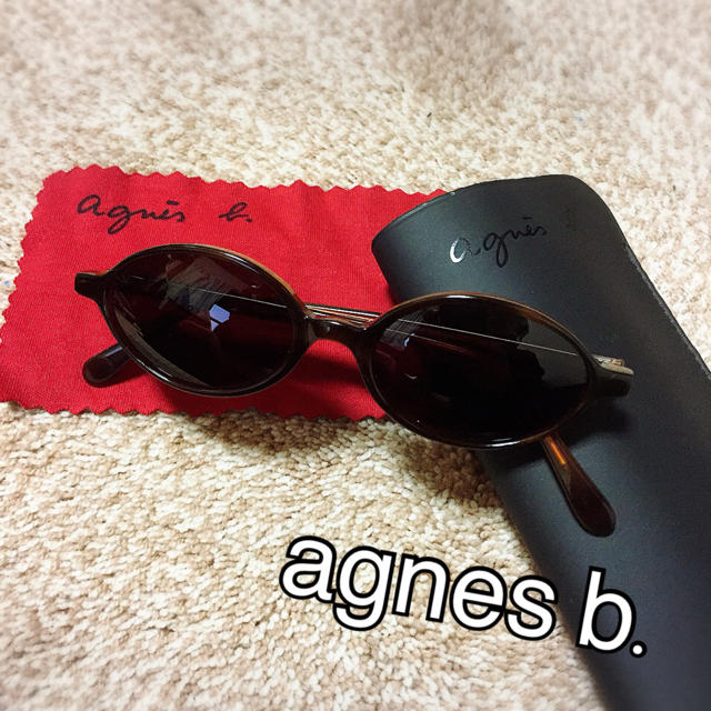 agnes b.(アニエスベー)のagnes b. アニエスベー サングラス&ケース レディースのファッション小物(サングラス/メガネ)の商品写真