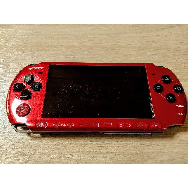 【ソフト付属】PSP 3000 レッド/ブラック