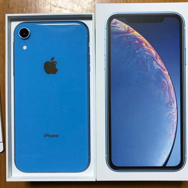 ほぼ新品  iPhone XR 128GB simフリー  Apple購入品