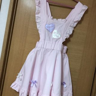 NILE PERCH ナイルパーチ エプロンワンピース