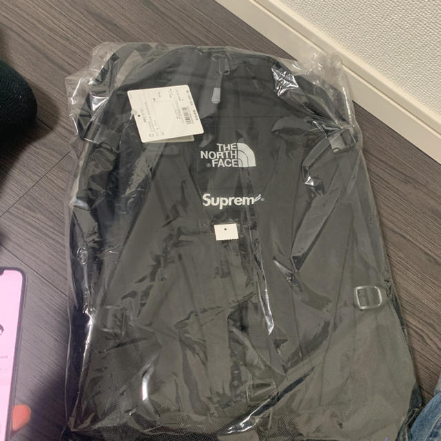 supreme tnf backpack black