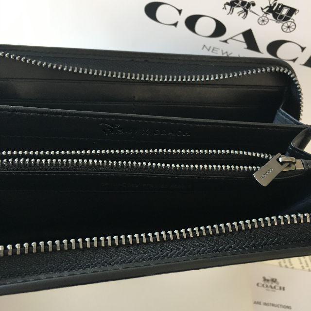 新品★コーチ　COACH 長財布　54000　ミッキー 3