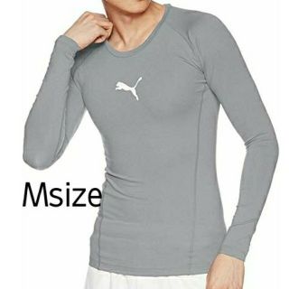 プーマ(PUMA)の新品未使用プーマ コンプレッションウェア テック ライト 長袖 ヘザー Tシャツ(Tシャツ/カットソー(七分/長袖))