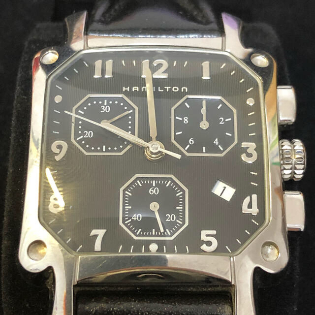 Hamilton(ハミルトン)のハミルトン ロイド 黒 メンズの時計(腕時計(アナログ))の商品写真