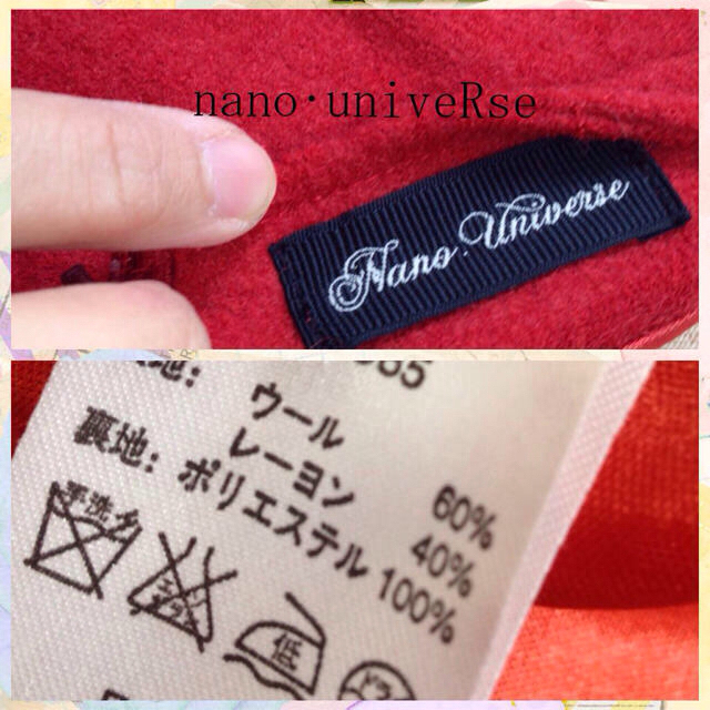 nano・universe(ナノユニバース)のナノユニバース♡鮮やかオレンジのワンピ♡ レディースのワンピース(ひざ丈ワンピース)の商品写真