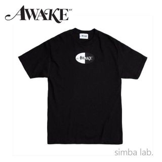 アウェイク(AWAKE)のwake NY アウェイク バイカラーロゴ プリント 半袖 Tシャツ Mサイズ(Tシャツ/カットソー(半袖/袖なし))