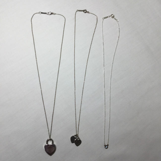 925 ティファニー ネックレス 指輪 リング シルバー アクセサリー 5点