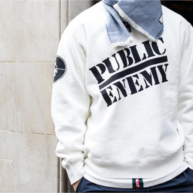 【新品M】Supreme Public Enemy Crewneck