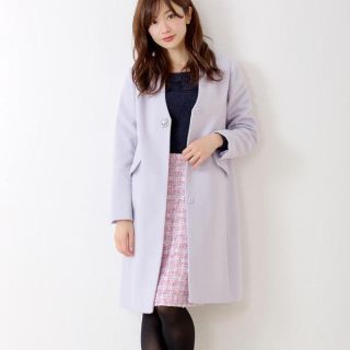 ミッシュマッシュ(MISCH MASCH)のみー♡様専用【2018新作】MISCH MASCH ノーカラーコート(ロングコート)