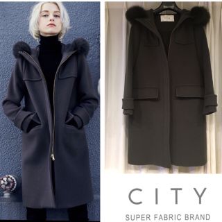 【定価5万円】STUDIOUS CITY / ファー付きコート