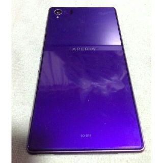 エクスペリア(Xperia)のSONY　XPERIA  Z1　パープル　32GB (スマートフォン本体)