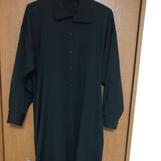 ヨウジヤマモト(Yohji Yamamoto)のさとり様専用17AWヨウジヤマモト プールオム ロングシャツコート(シャツ)