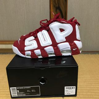 シュプリーム(Supreme)のsupreme× nike air more uptempo(スニーカー)