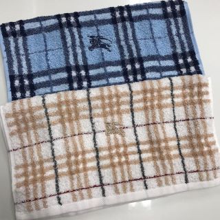 バーバリー(BURBERRY)の新品未使用  バーバリー フェイスタオル 2枚(タオル/バス用品)