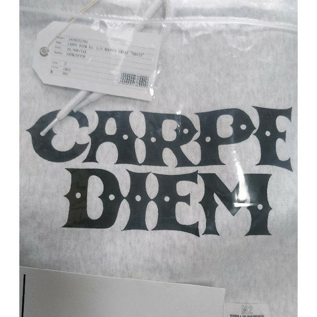 C DIEM(カルペディエム)の新品 完売品 キムタク CARPE DIEM カルペディエム パーカー 2 メンズのトップス(パーカー)の商品写真