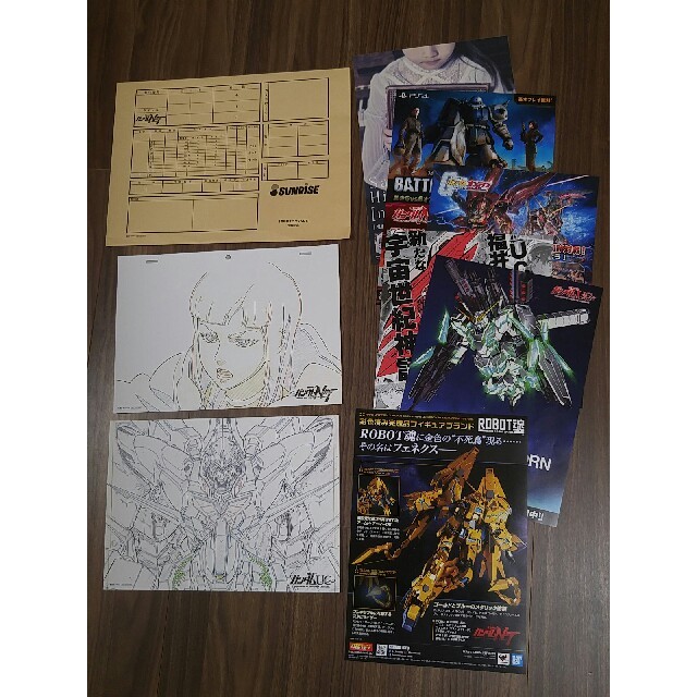 ガンダム　THE ORIGIN　ナラティブ　複製原画 エンタメ/ホビーの漫画(イラスト集/原画集)の商品写真