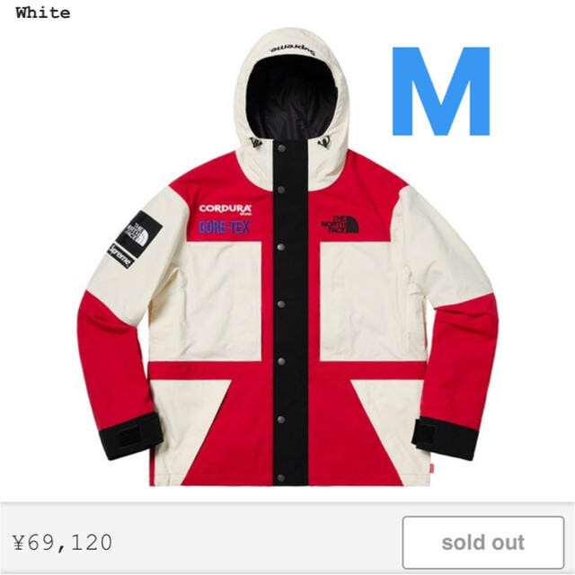 Supreme North Face Expedition Jacket 白M ファッションの通販 51000 ...