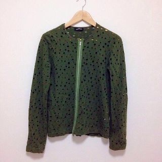 コムデギャルソン(COMME des GARCONS)のトリココムデギャルソン ダメージカーデ(カーディガン)