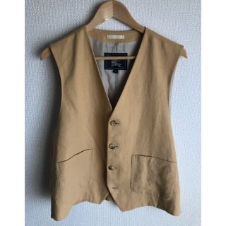 バーバリー(BURBERRY)のBurberry バーバリー ベスト キャメル 古着(ベスト)