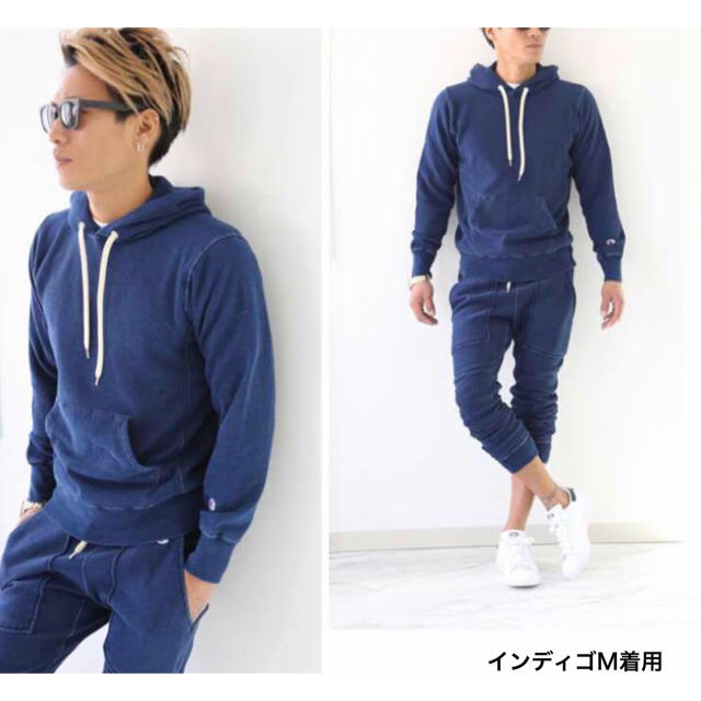 Champion チャンピオン デニムパーカー インディゴ