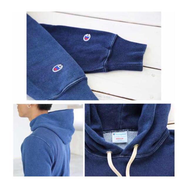 Champion チャンピオン デニムパーカー インディゴ