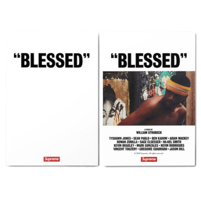 18FW Supreme “Blessed” DVD & Photo Book