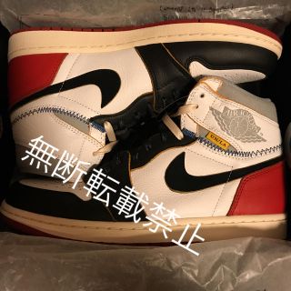 ナイキ(NIKE)の新品 国内正規品 Union×JORDN1 27.5cm ユニオン ジョーダン1(スニーカー)