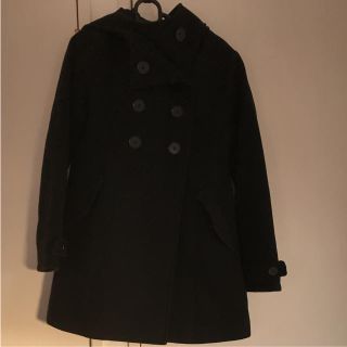 マウジー(moussy)の美品！moussyブラックコート(トレンチコート)