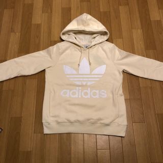 パーカー新品 adidas originals アディダス パーカー ホワイト クリーム