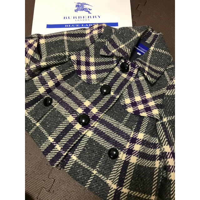 BURBERRY BLUE LABEL(バーバリーブルーレーベル)のバーバリーポンチョ レディースのジャケット/アウター(ポンチョ)の商品写真