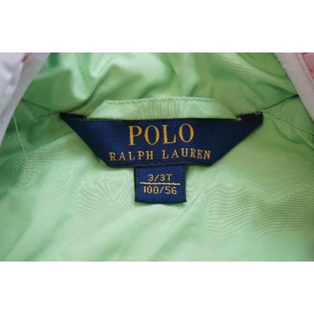 POLO RALPH LAUREN(ポロラルフローレン)のラルフローレン　キルティングジャケット　１００サイズ キッズ/ベビー/マタニティのキッズ服女の子用(90cm~)(ジャケット/上着)の商品写真