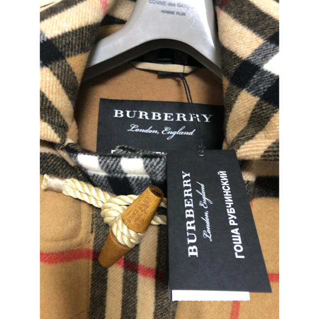 COMME des GARCONS(コムデギャルソン)のyo様専用 gosha rubchinskiy★burberry ダッフルコート メンズのジャケット/アウター(ダッフルコート)の商品写真