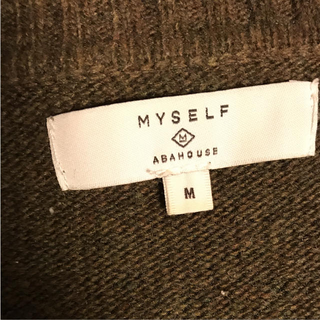 ABAHOUSE(アバハウス)のMYSELF ABAHOUSE ニット メンズのトップス(ニット/セーター)の商品写真