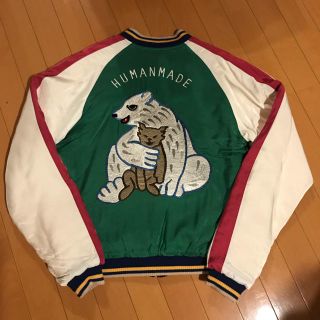 アベイシングエイプ(A BATHING APE)の【専用】HUMAN MADE  YOKOSUKA JACKET スカジャン L(スカジャン)