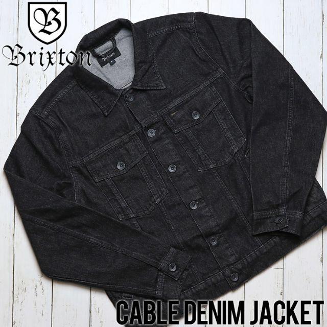 すので BRIXTON ブリクストン CABLE DENIM JACKETの すのでサイ - pousadarecantodomar.com.br