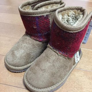 ハリスツイード(Harris Tweed)の新品未使用ハリスツイードムートン(ブーツ)