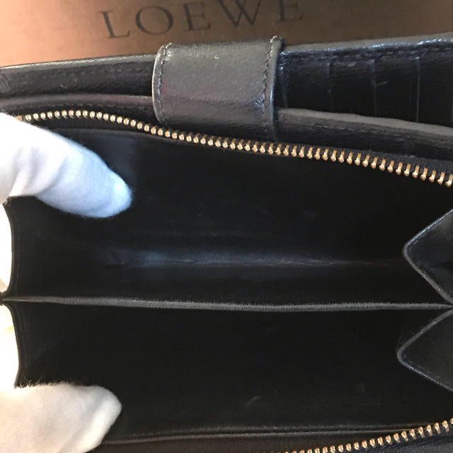 LOEWE(ロエベ)のLOEWE 2つ折り財布  ブラック メンズのファッション小物(折り財布)の商品写真