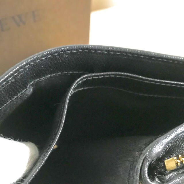 LOEWE(ロエベ)のLOEWE 2つ折り財布  ブラック メンズのファッション小物(折り財布)の商品写真