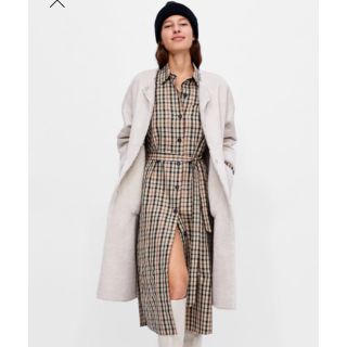 ザラ(ZARA)の★大人気★新品★ZARA  リバーシブルボアコート希少なXSサイズ(ロングコート)