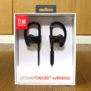 ビーツバイドクタードレ(Beats by Dr Dre)のpower beats3 wireless  新品未開封(ヘッドフォン/イヤフォン)