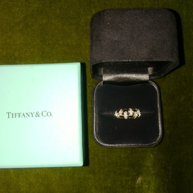 Tiffany & Co. - 値下げ中。ティファニー　k18wgダイアモンドリング
