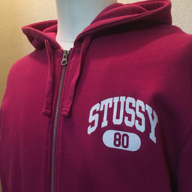 STUSSY - STUSSY/ステューシー ジップアップパーカーの通販 by SLADY古着屋｜ステューシーならラクマ